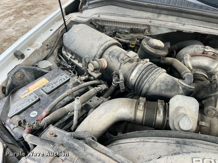 image for item DP2181 2008 Ford F550 Super Duty Crew Cab XL  Crew Cab flatbed pickup truck