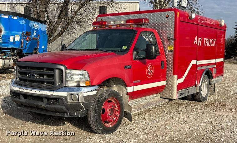 image for item DP2183 2003 Ford F550 Super Duty XL  rescue vehicle