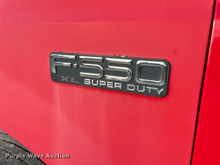 image for item DP2183 2003 Ford F550 Super Duty XL  rescue vehicle