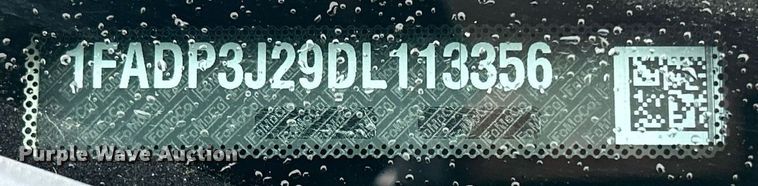 image for item DQ1078 2013 Ford Focus