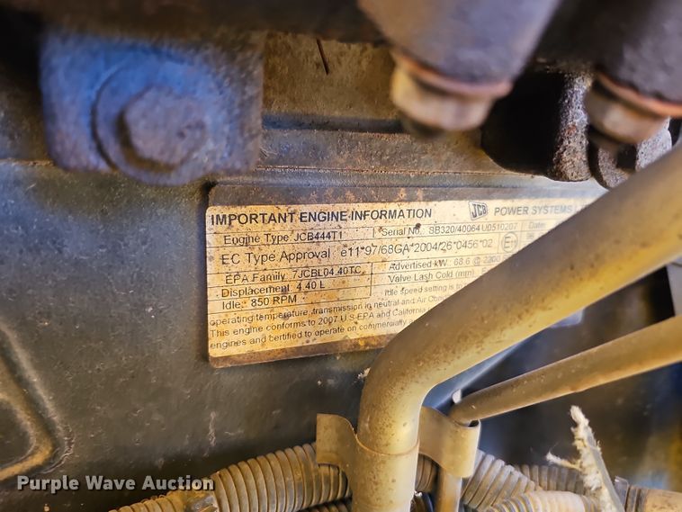 image for item DQ8529 2007 JCB 3CLL  landscape tractor