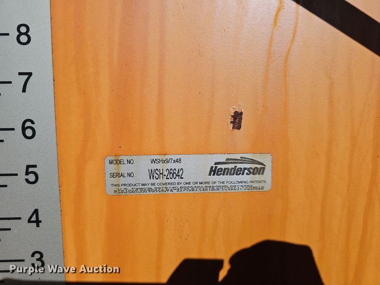 image for item DQ8530 Henderson WSHx9/7x48  spreader