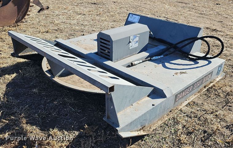 image for item DQ8534 Wolverine 84" W skid steer rotary mower