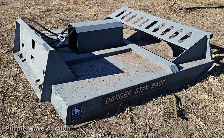 image for item DQ8534 Wolverine 84" W skid steer rotary mower