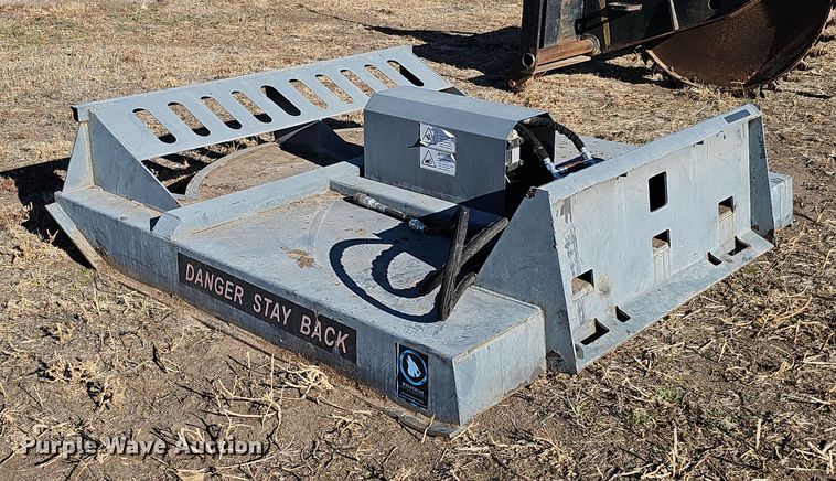 image for item DQ8534 Wolverine 84" W skid steer rotary mower