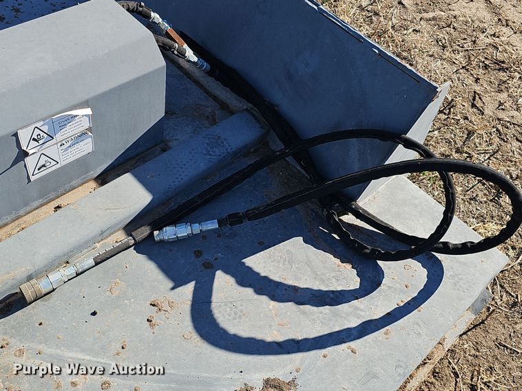 image for item DQ8534 Wolverine 84" W skid steer rotary mower