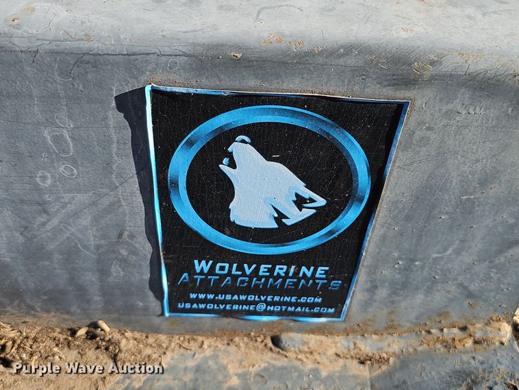 image for item DQ8534 Wolverine 84" W skid steer rotary mower