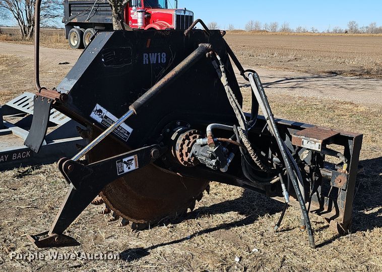 image for item DQ8535 Trak International RW18  skid steer rock saw