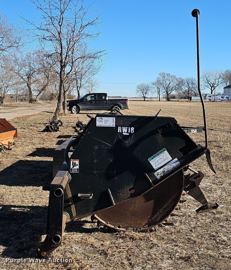 image for item DQ8535 Trak International RW18  skid steer rock saw