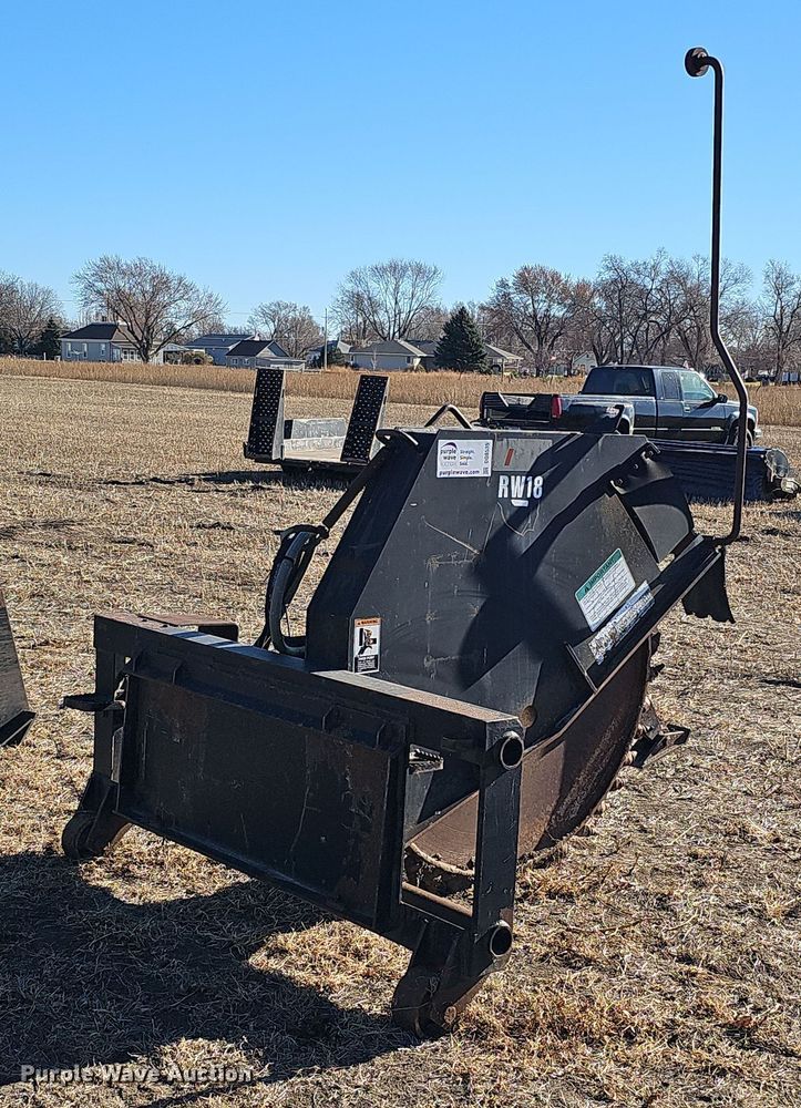 image for item DQ8535 Trak International RW18  skid steer rock saw