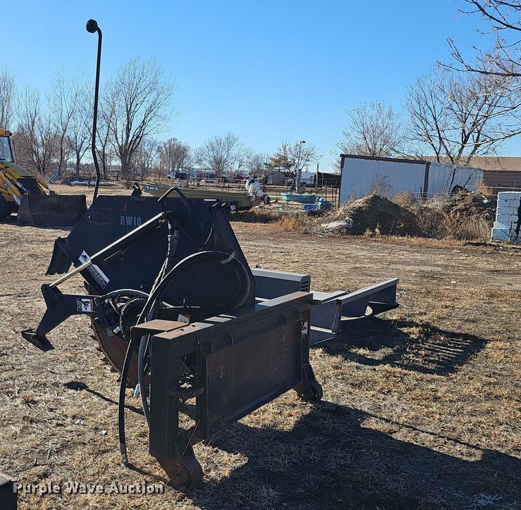 image for item DQ8535 Trak International RW18  skid steer rock saw