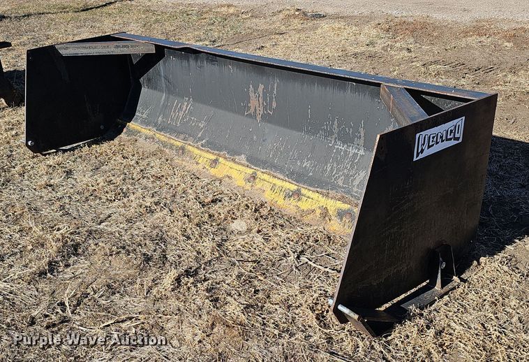 image for item DQ8536 Wemhoff SB-8  96" W skid steer snow pusher
