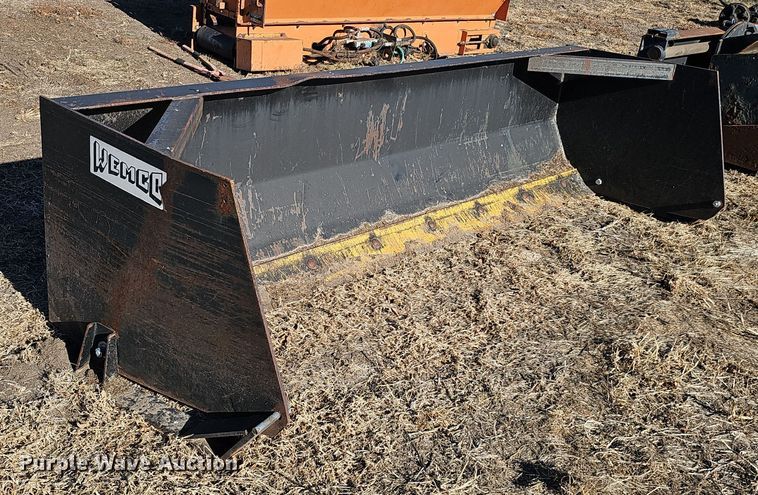 image for item DQ8536 Wemhoff SB-8  96" W skid steer snow pusher