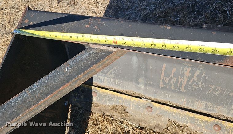 image for item DQ8536 Wemhoff SB-8  96" W skid steer snow pusher