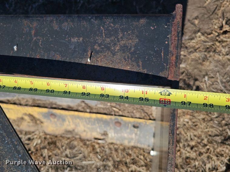 image for item DQ8536 Wemhoff SB-8  96" W skid steer snow pusher