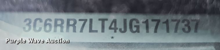 image for item DR5930 2018 Dodge Ram 1500  Crew Cab pickup truck