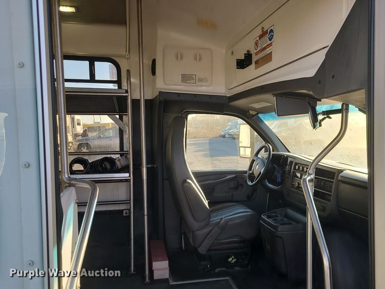 image for item DR7847 2013 Chevrolet Express  shuttle bus