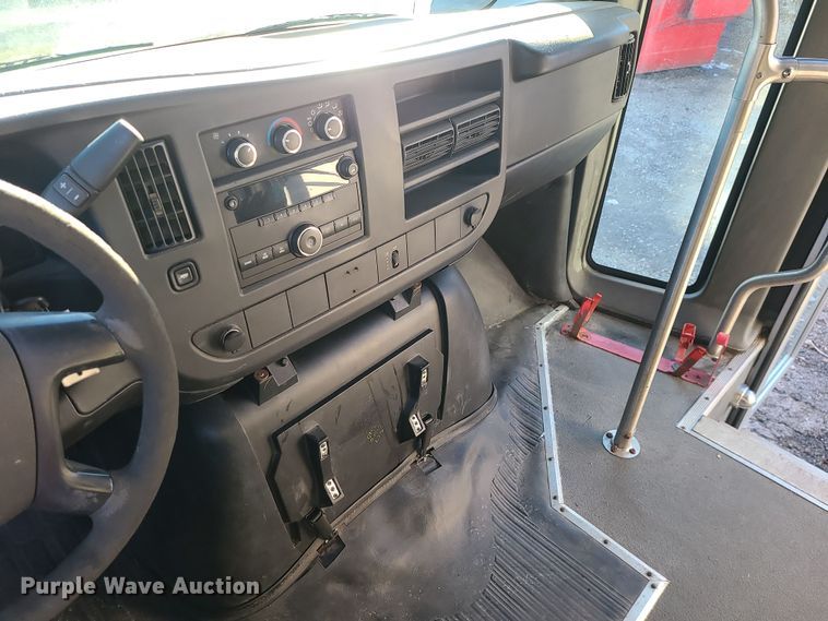 image for item DR7849 2013 Chevrolet Express  shuttle bus