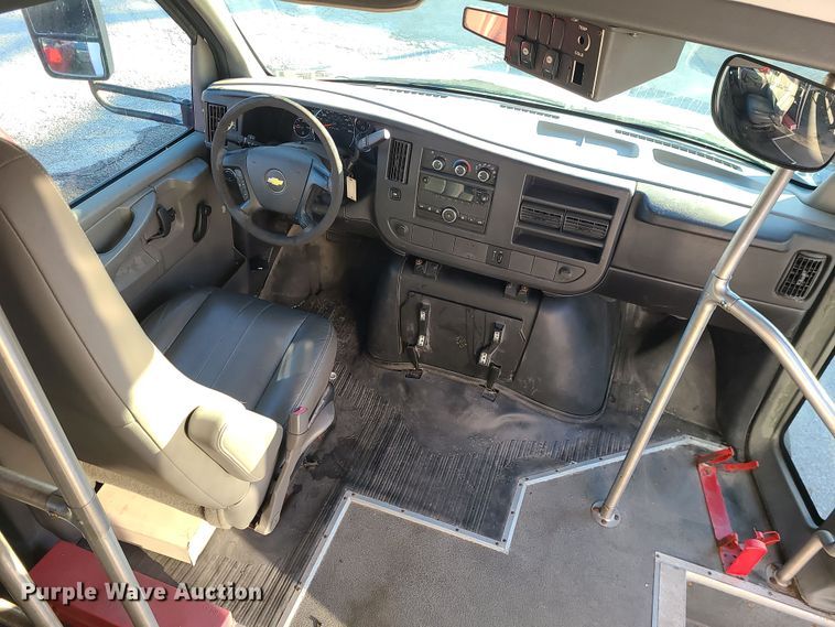 image for item DR7849 2013 Chevrolet Express  shuttle bus