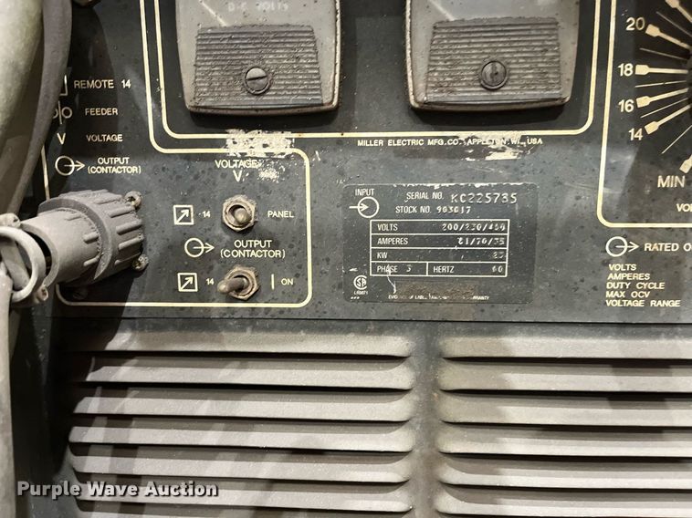 image for item EI0576 Miller Deltaweld 451  welder