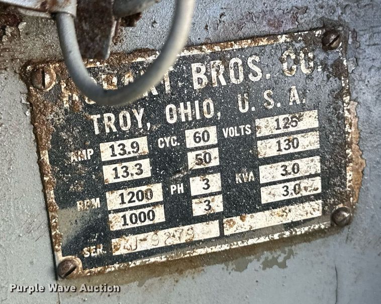 image for item EK9861 Hobart M5  generator