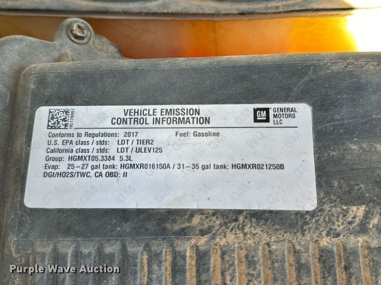 image for item IB9301 2017 Chevrolet Silverado 1500  Crew Cab pickup truck