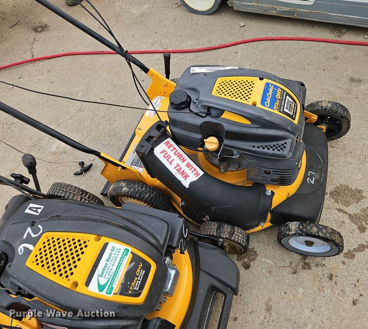 image for item LB9683 Push lawn mowers