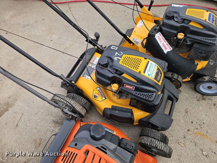 image for item LB9683 Push lawn mowers