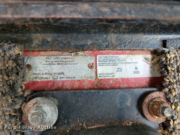 image for item LC9316 Toro Groundmaster 360  lawn mower