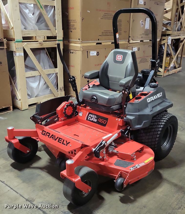 image for item LC9480 2020 Gravely Pro-Turn 460  ZTR lawn mower