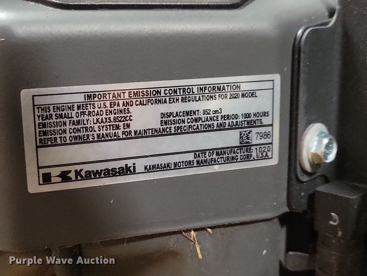 image for item LC9482 2020 Cub Cadet Pro X 600  ZTR lawn mower