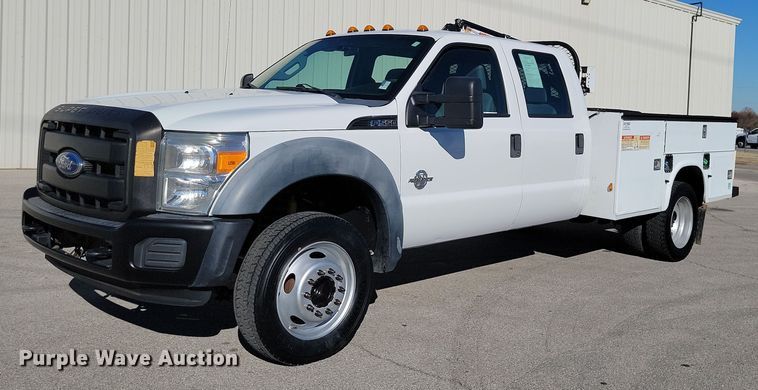 image for item LD9095 2011 Ford F550 Crew Cab utility / service truck