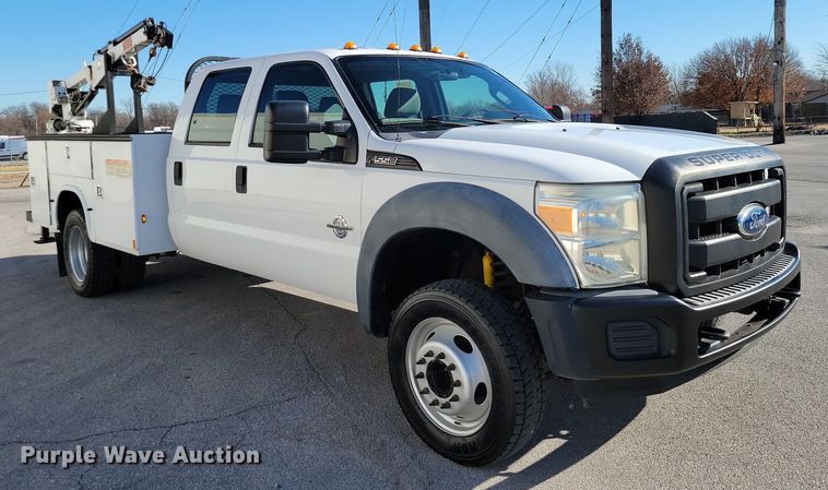 image for item LD9095 2011 Ford F550 Crew Cab utility / service truck