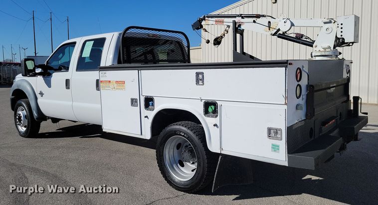 image for item LD9095 2011 Ford F550 Crew Cab utility / service truck