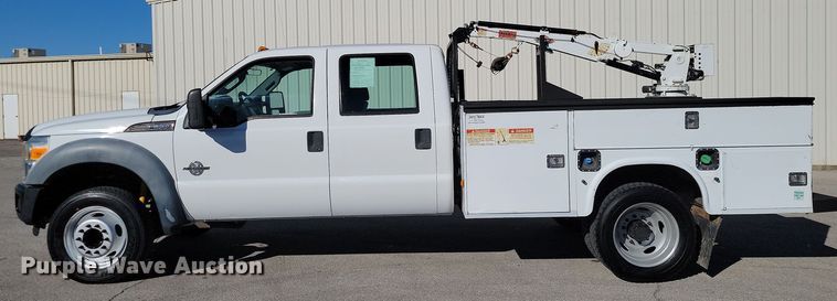 image for item LD9095 2011 Ford F550 Crew Cab utility / service truck