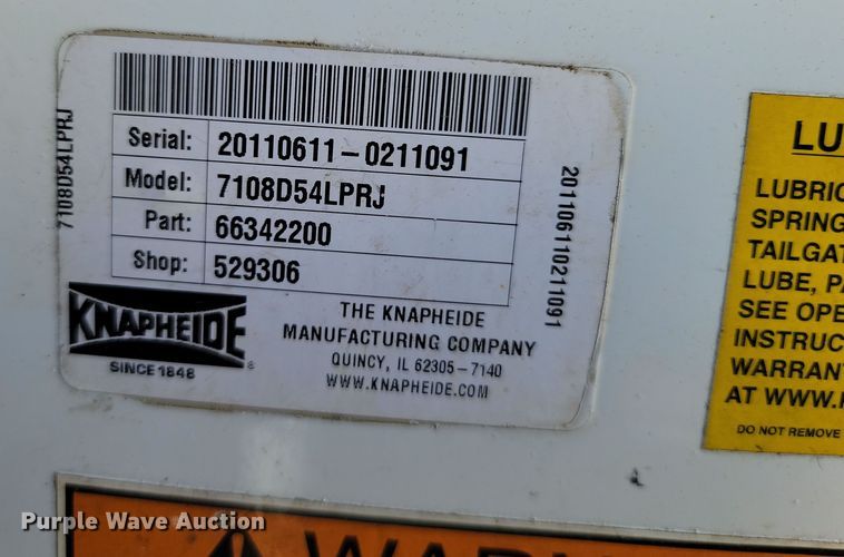 image for item LD9095 2011 Ford F550 Crew Cab utility / service truck