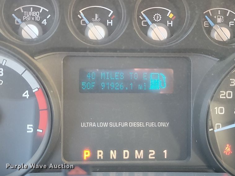 image for item LD9095 2011 Ford F550 Crew Cab utility / service truck