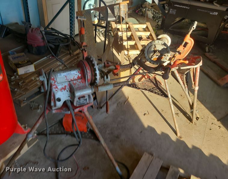 image for item LJ9426 (2) Ridgid 300 pipe threaders