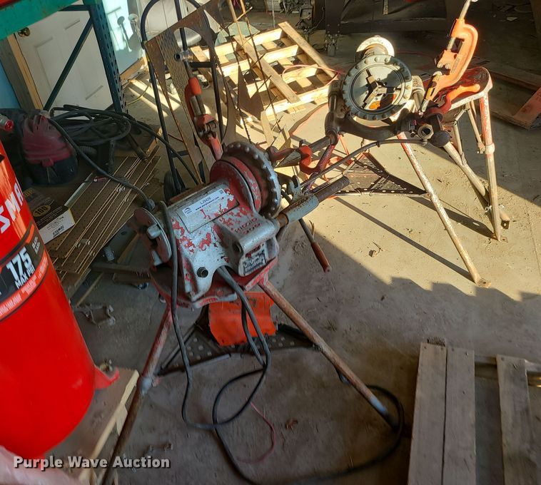 image for item LJ9426 (2) Ridgid 300 pipe threaders