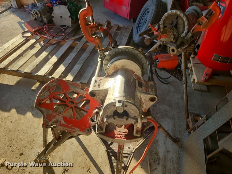 image for item LJ9426 (2) Ridgid 300 pipe threaders