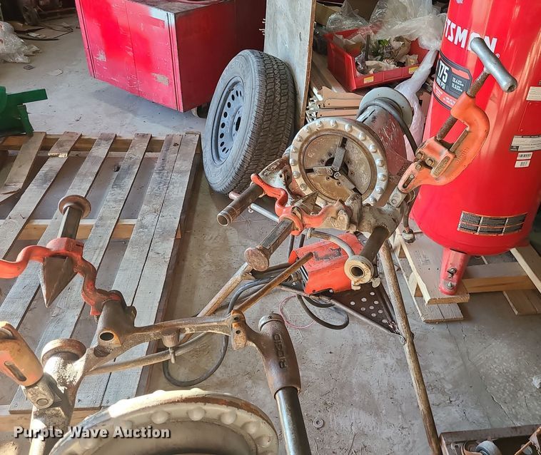 image for item LJ9426 (2) Ridgid 300 pipe threaders