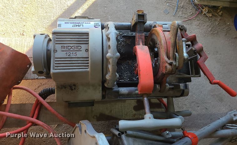 image for item LJ9427 Ridgid 1215  pipe threader