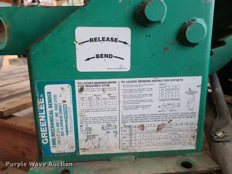 image for item LJ9427 Ridgid 1215  pipe threader