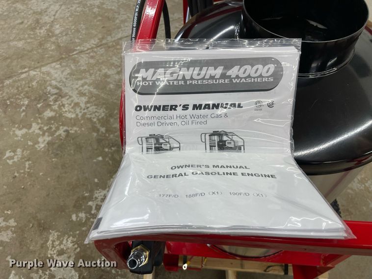 image for item LV9973 2023 Magnum 4000 GS18  pressure washer