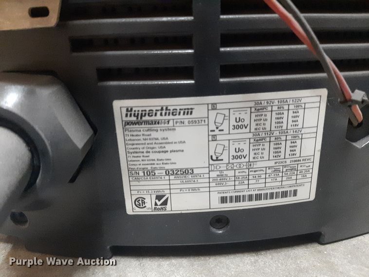 image for item LX9975 MG Industries SM1006  plasma cutting table