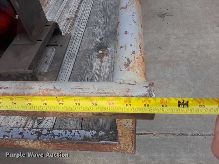 image for item LX9976 1989 Shop built  equipment trailer