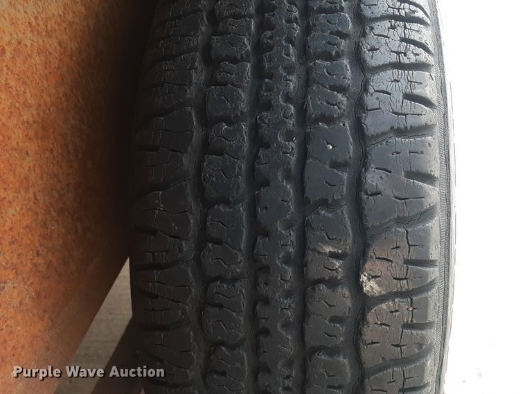 image for item LX9976 1989 Shop built  equipment trailer