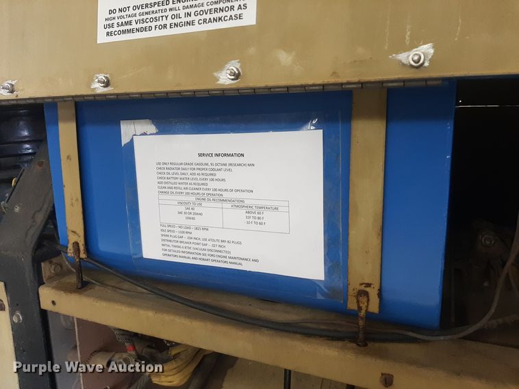 image for item LX9977 Hobart  welding trailer