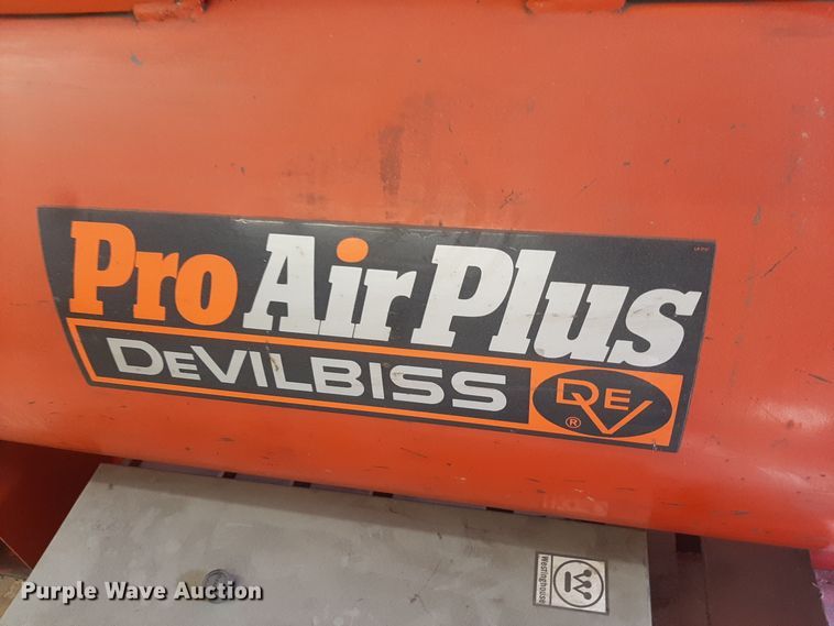 image for item LX9980 DeVilbiss Pro Air Plus DACC-7172  air compressor