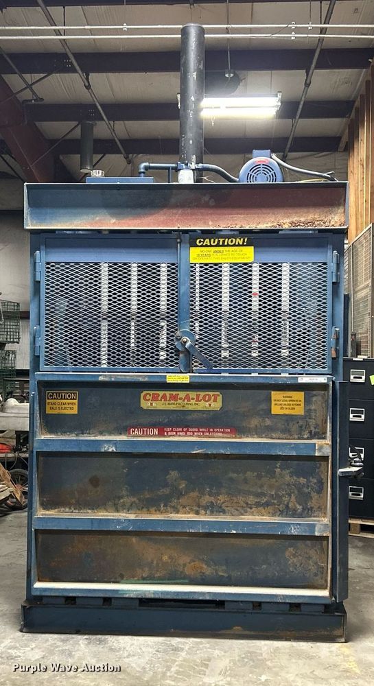 image for item MO9132 Cram-A-Lot 60 INT  cardboard baler